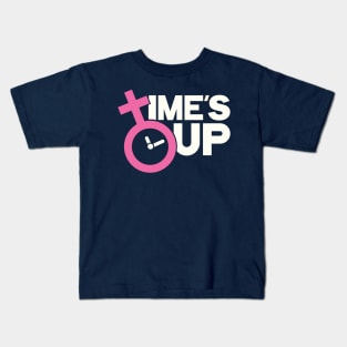 Time's Up Hashtag Tee for Women's Rights Kids T-Shirt